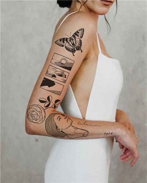 50 Great Patchwork Tattoos Ideas To Get Inspired By  Body Artifact