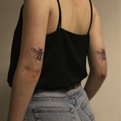 Arm Bee Tattoo