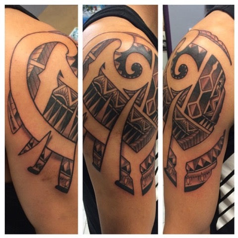 Aztec Tribal Tattoo