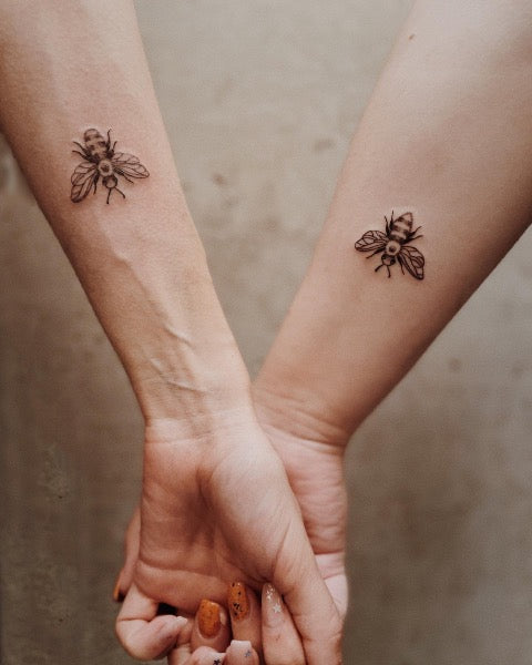 Bee Wrist Tattoo