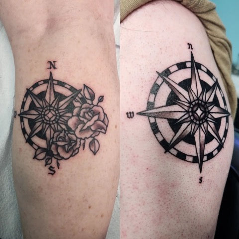 Compass Rose Tattoo