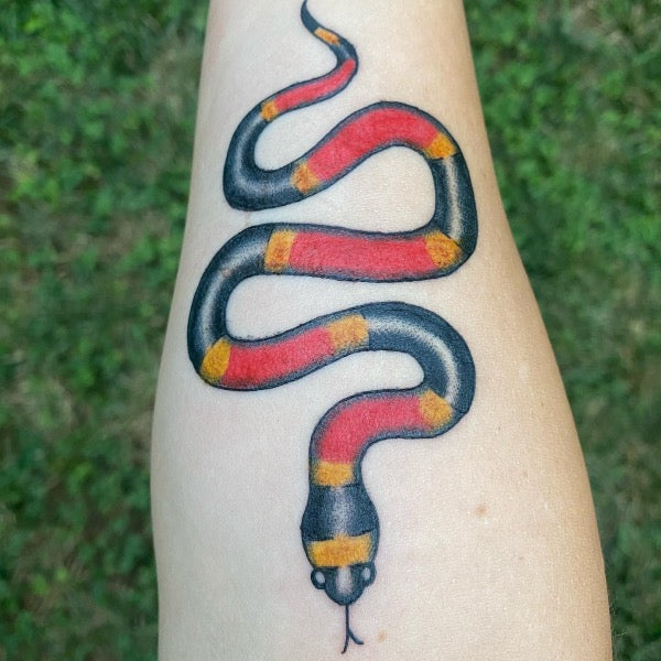 Coral Snake tattoo