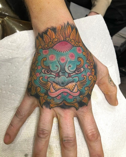 Dragon Hand Tattoo