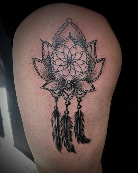 Dreamcatcher Mandala tattoo