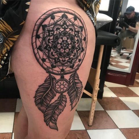 Dreamcatcher Mandala tattoo