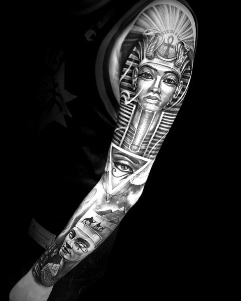 Egyptian Tattoo Sleeve