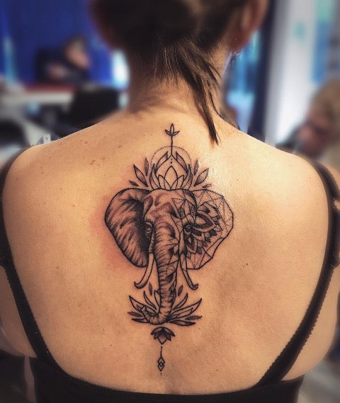 58 Incredible Elephant Tattoo On Back  Tattoo Designs  TattoosBagcom