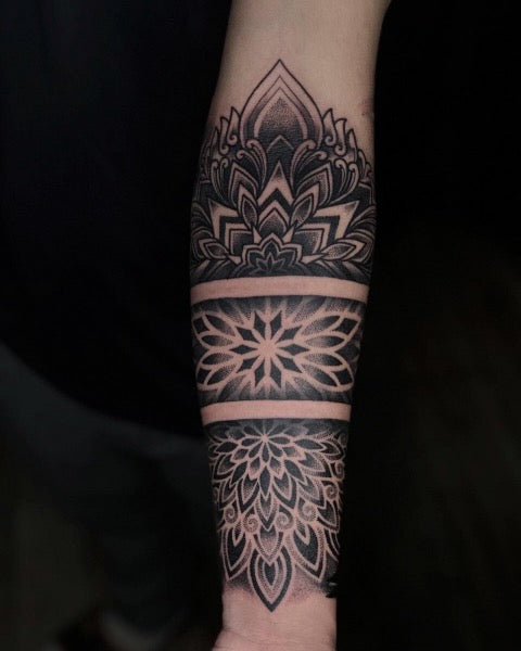 Geometric Mandala Tattoo