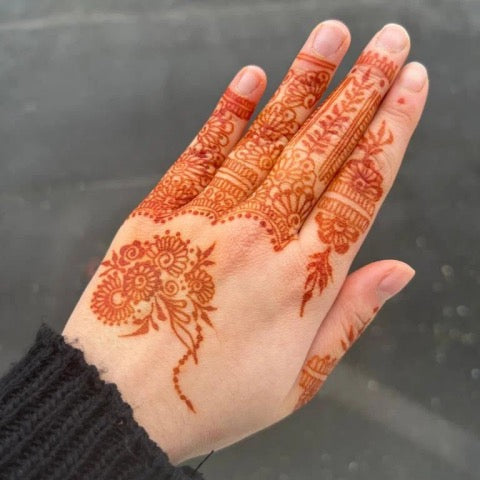 Henna Hand Tattoo