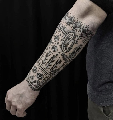 Indian Tribal Tattoos