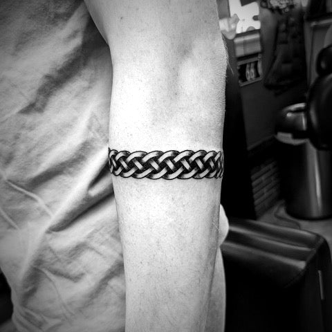 Tiger Eyes Armband Tattoos | Arm band tattoo, Hand tattoos for guys, Small  tattoos for guys