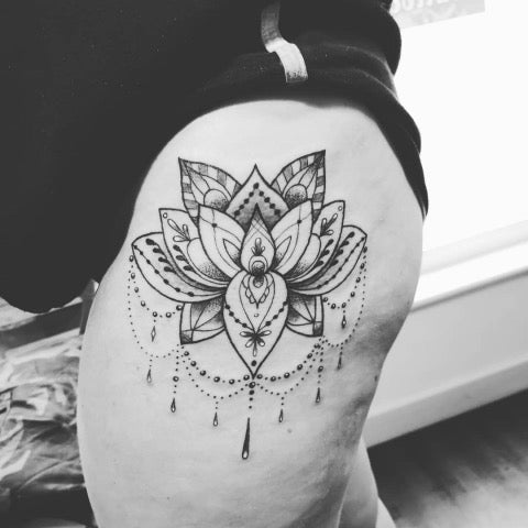 Lotus Flower Mandala Tattoo