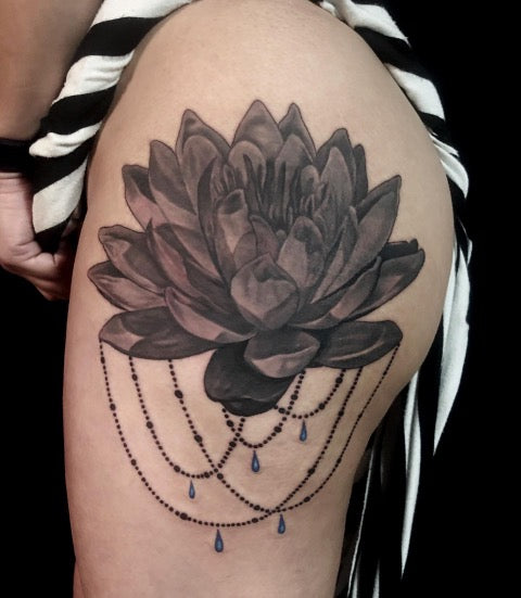 Lotus Flower Mandala Tattoo