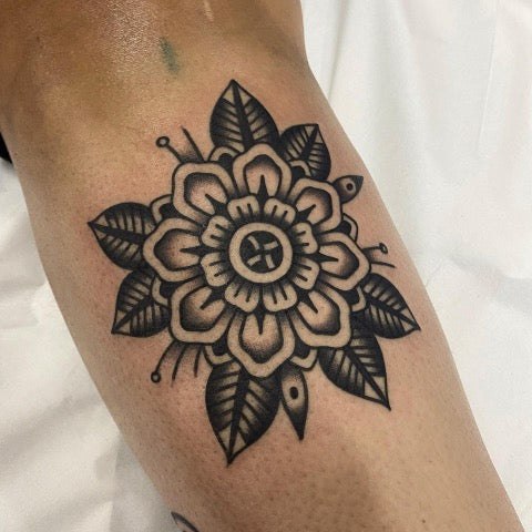 Mandala Flower Tattoo