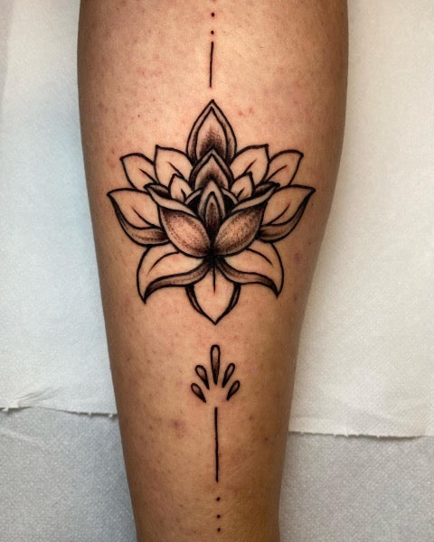 Mandala Flower Tattoo