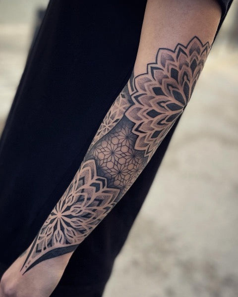 Mandala Forearm Tattoo
