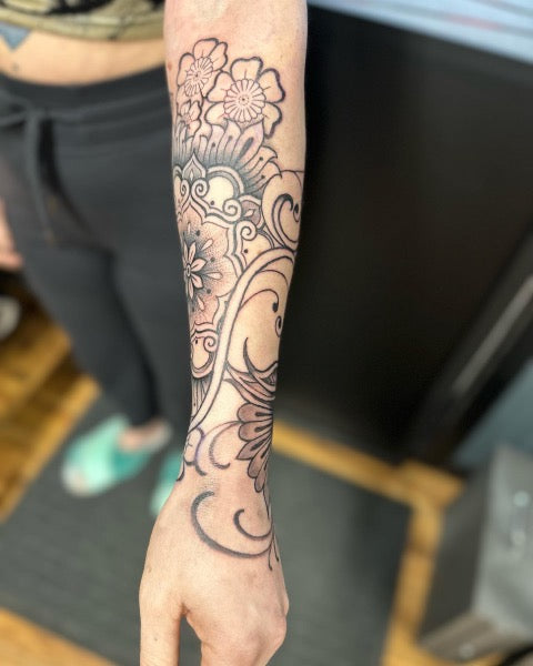 Mandala Sleeve Tattoo