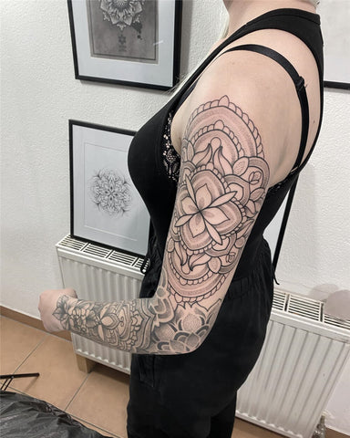Mandala Sleeve Tattoo