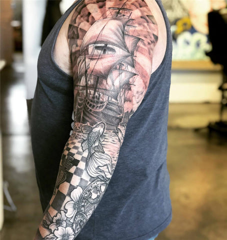 Nautical Sleeve Tattoo