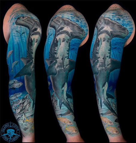 Ocean Sleeve Tattoo