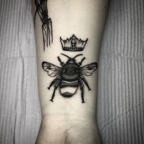 Queen Bee Tattoo