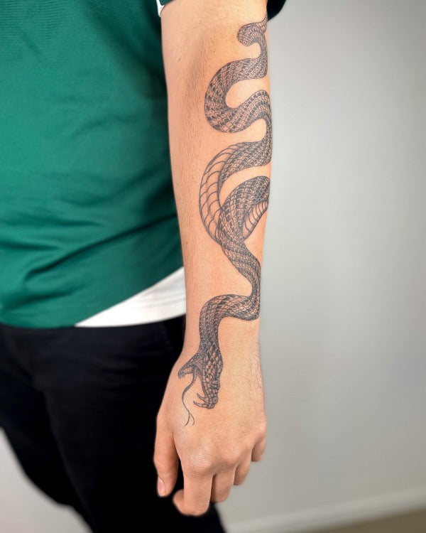 Rattle snake Tattoo
