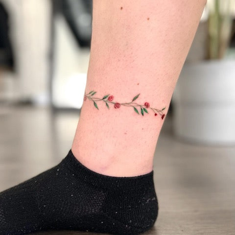 Rose Vine Tattoo