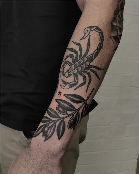 Scorpion Patchwork Tattoos