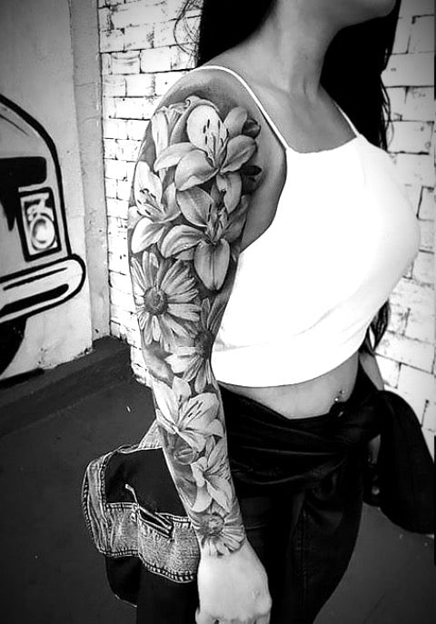 Shoulder Sleeve Tattoo