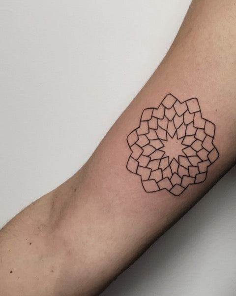 Simple Mandala Tattoo