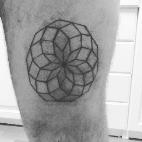 Simple Mandala Tattoo