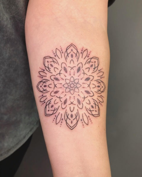 Simple Mandala Tattoo