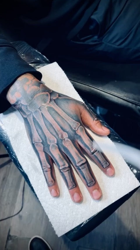 Skeleton Hand Tattoo