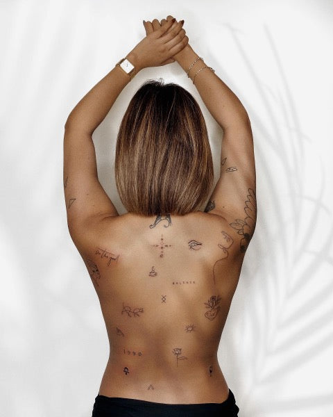 Small Back Tattoos