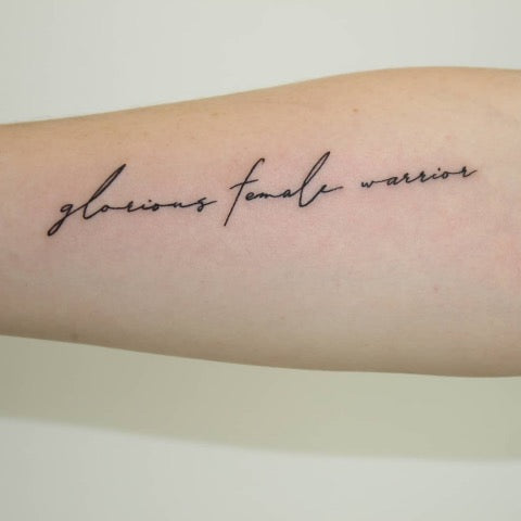 Small Forearm Tattoo