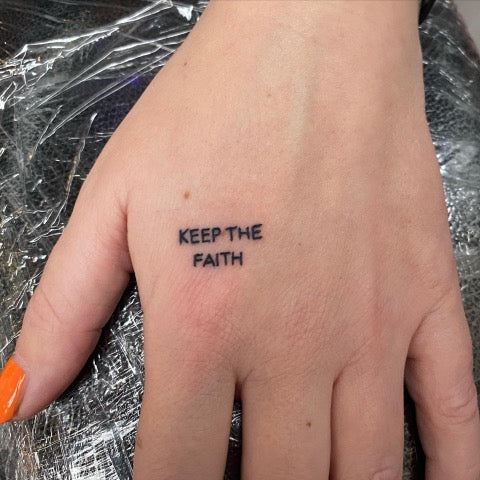 Small Hand Tattoo