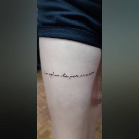 Small Lettering Tattoos