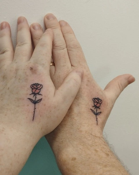 Small Rose Tattoo