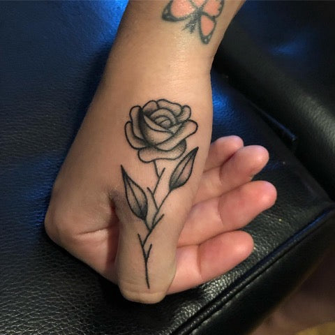 Small Rose Tattoos