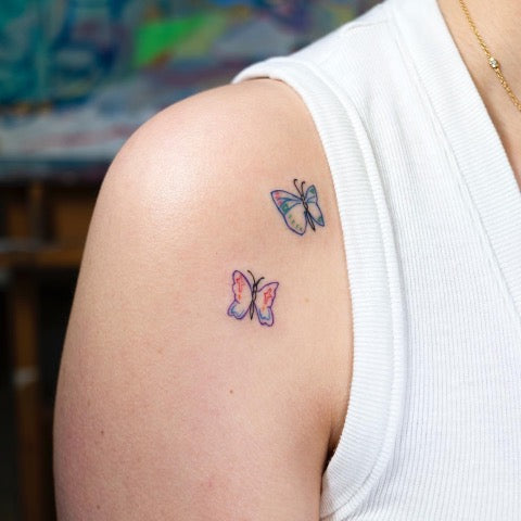Small Shoulder Tattoos