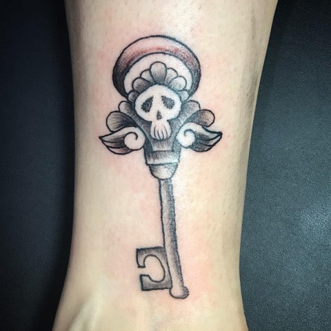 Small Skeleton Key Tattoos