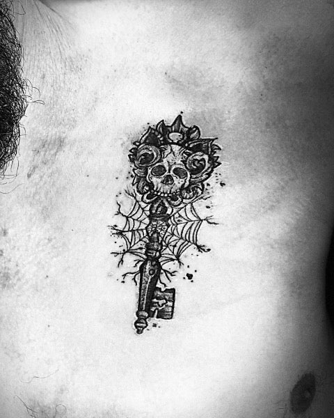 Small Skeleton Key Tattoos