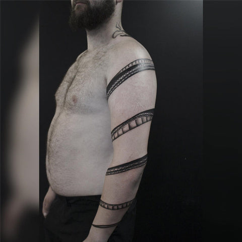 Snake Sleeve Tattoo
