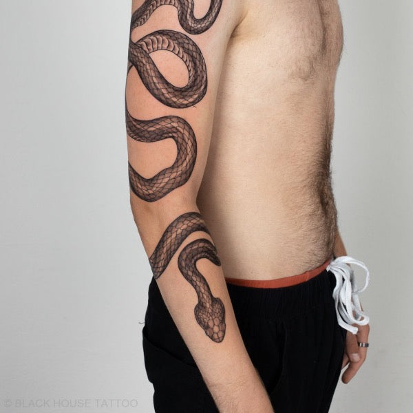 TattooGrid on X Black Snake Tattoo By Joseph Bryce Arm Awesome  Cobra Ink Tattoos httpstcoNTpInX1WGu httpstcoItAEX59hBg  X