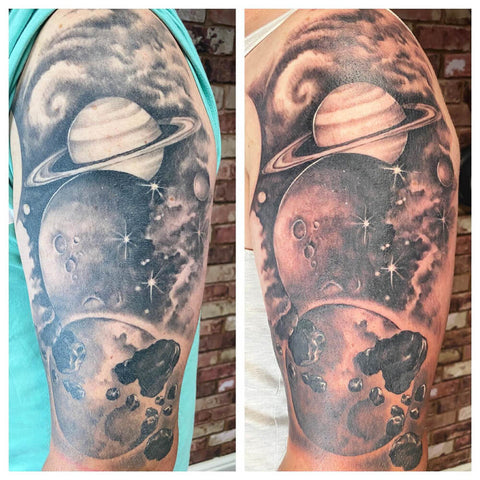 Space Sleeve Tattoo