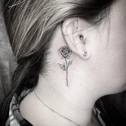 Tiny Rose Tattoo