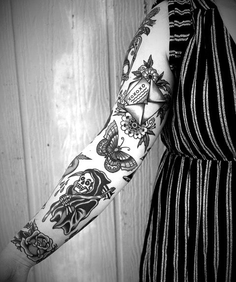 Traditional Tattoo Sleeve