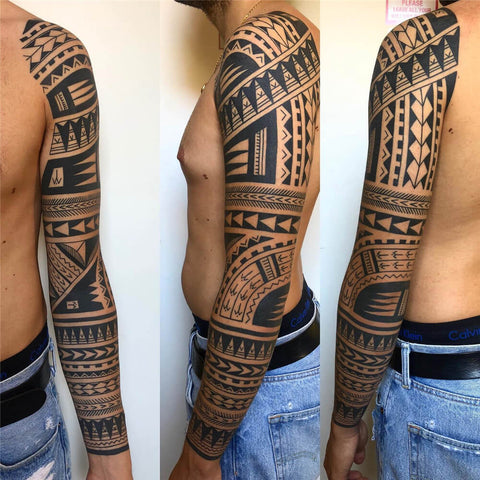 Tribal Sleeve Tattoo