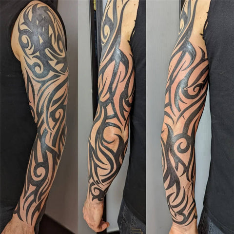 Tribal Sleeve Tattoo