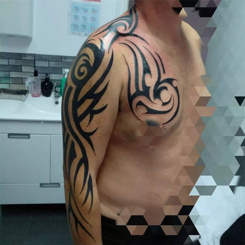 Tribal Sleeve Tattoo